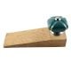 Solid Forest Green Square Ceramic Door Stopper